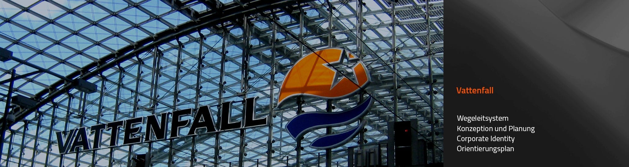 Vattenfall-Wegeleitsystem