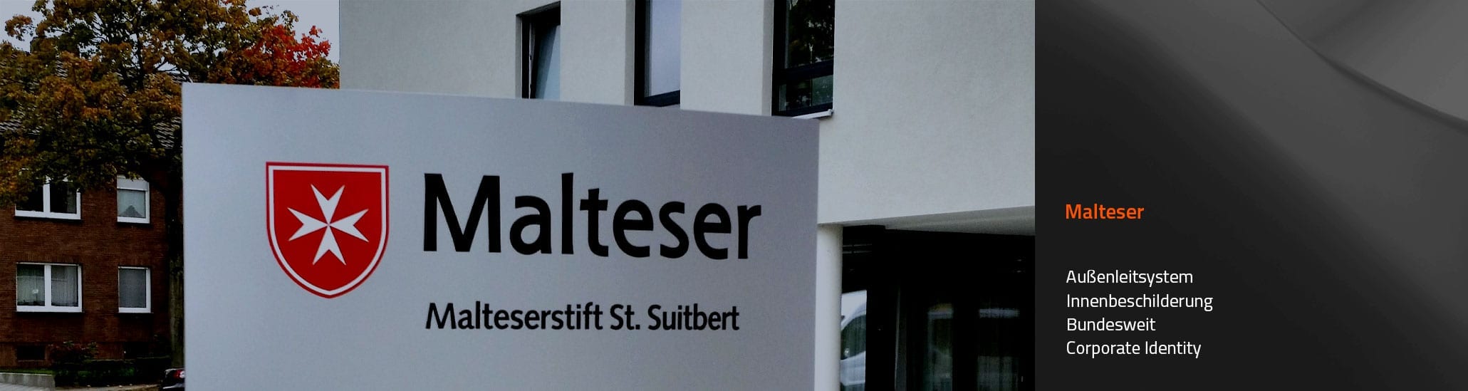 Malteser-Beschilderungssystem