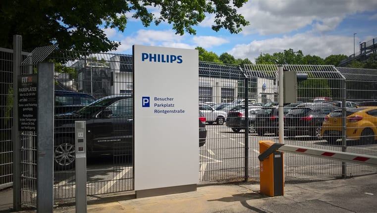 Philips Monolith Röntgenstraße Leitsystem