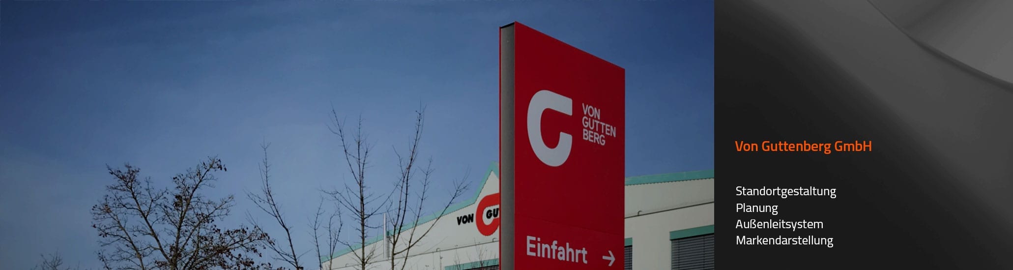 Von-Guttenberg-GmbH-Leitsystem