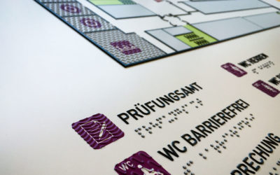 Barrierefreie Leitsysteme für Universitäten – CAU Kiel
