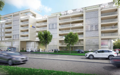 B’mine Hotel Düsseldorf – Flaggentücher für die Fernsicht