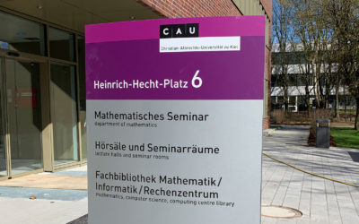 CAU zu Kiel – Das Leitsystem wurde installiert