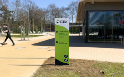 Stadtteilschule Lurup – Das neue Leitsystem im frischen Grünton