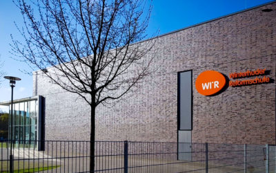 Stadtteilschule Winterhude – Markendarstellung im Außenbereich