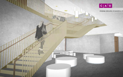 CAU zu Kiel – Neubau für das Geographische Institut vor der Fertigstellung