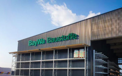 BayWa Baustoffe – Erste Standortgestaltung im neuen Layout