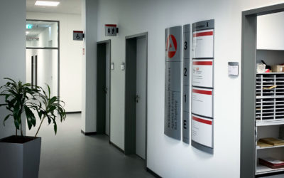 Bundesagentur für Arbeit Bad Segeberg – neues Innenleitsystem