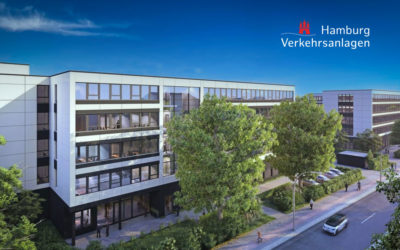 Das erste Element steht! – Neues Domizil für die Hamburg Verkehrsanlagen GmbH