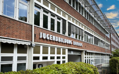 Jugendbildung Hamburg – Installation des Leitsystems
