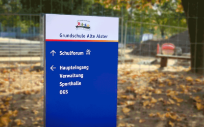 Ein neues Leitsystem für die Grundschule Alte Alster