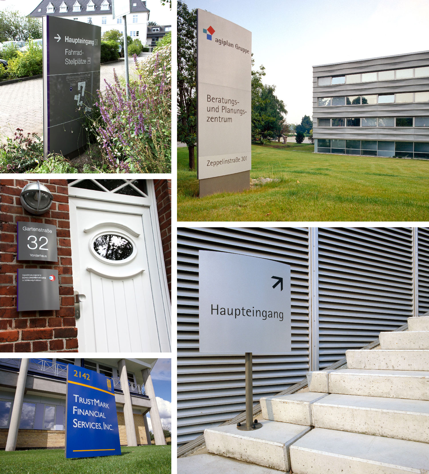 Modulex-Pacific-Exterior-Monolithen-und-Wandschilder Marienkrankenhaus Monolith Leitsystem Exterior Kliniken