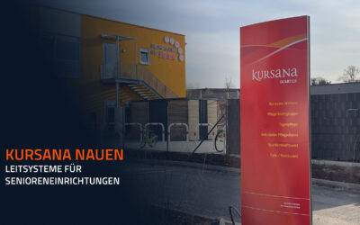 Kursana Quartier Nauen: Leitsysteme für Senioreneinrichtungen