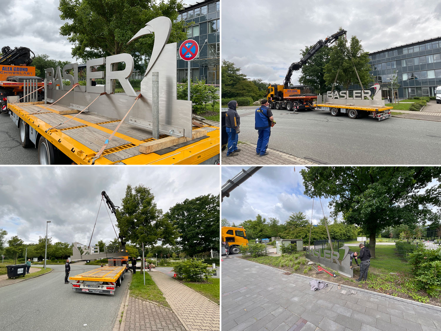 Basler-AG-Edelstahl-Logo-Montage