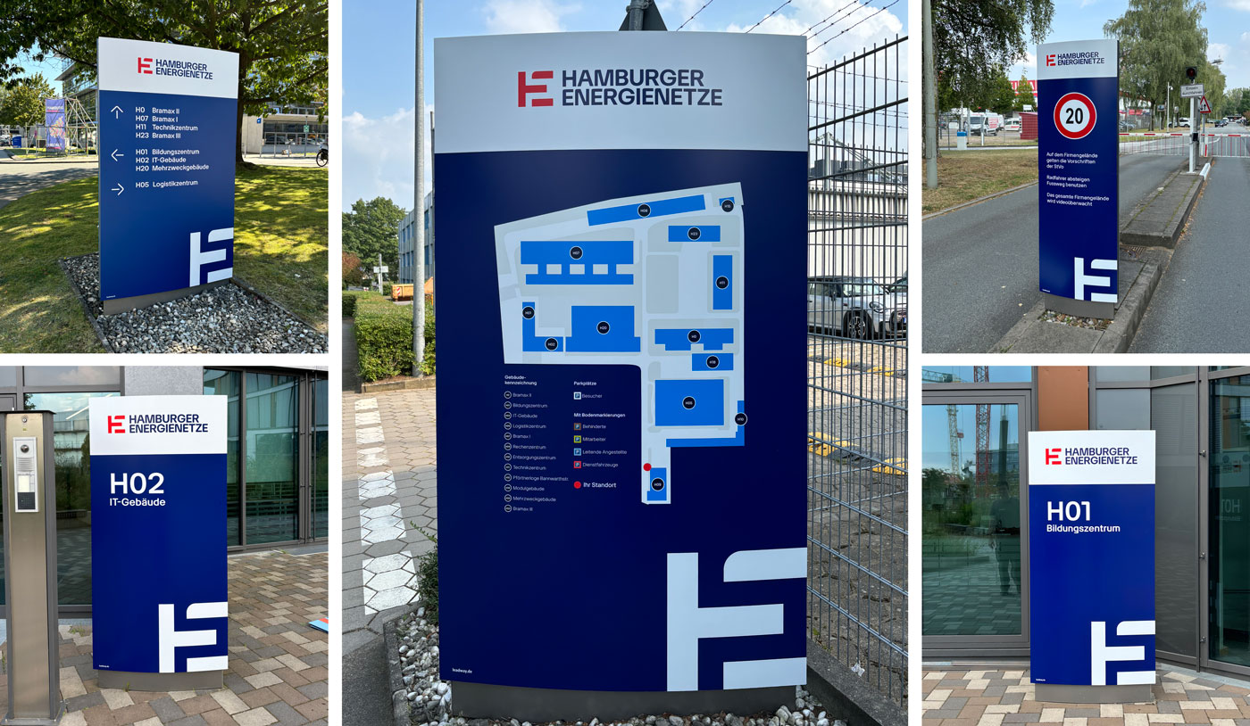 Hamburger-Energienetze-Außenleitsystem-Modulex