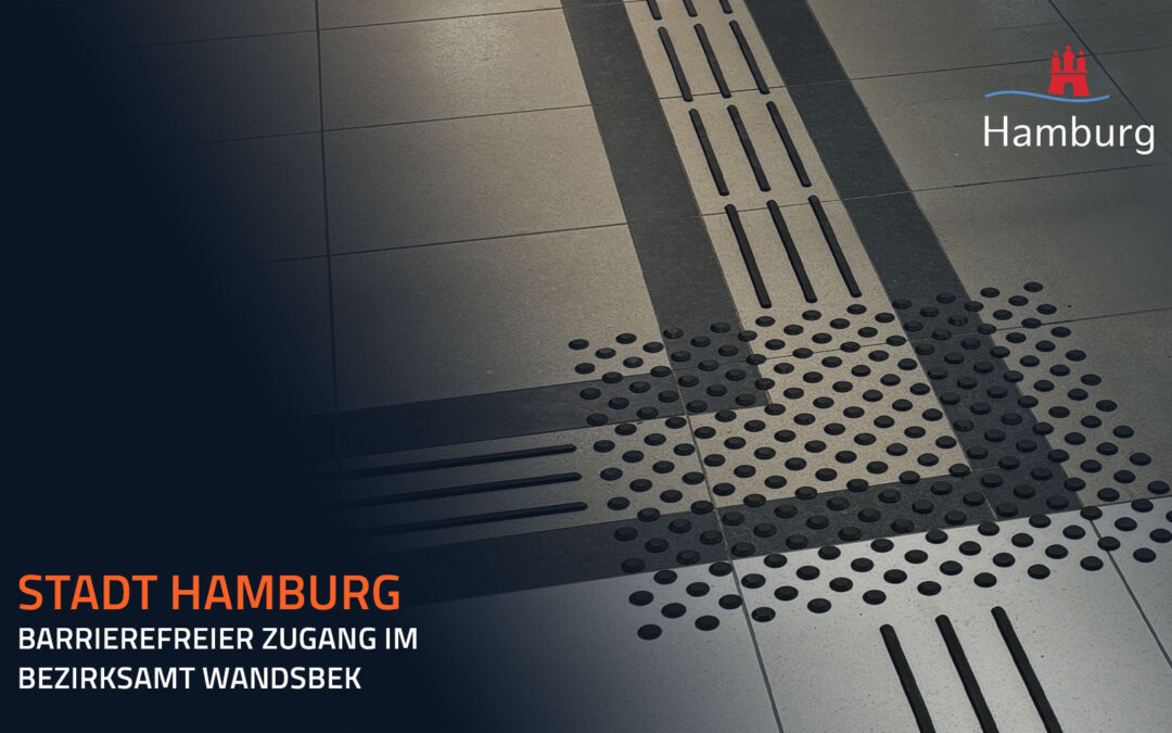 Stadt Hamburg: Barrierefreier Zugang im Bezirksamt Wandsbek