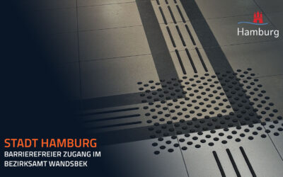 Stadt Hamburg: Barrierefreier Zugang im Bezirksamt Wandsbek