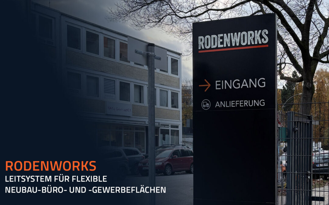 Rodenworks: Leitsystem für flexible Neubau-Büro- und -Gewerbeflächen