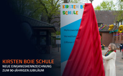 Geschützt: Kirsten Boie Schule: Neue Eingangskennzeichnung zum 90-jährigen Jubiläum